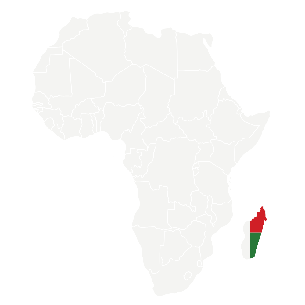 Cartina Madagascar